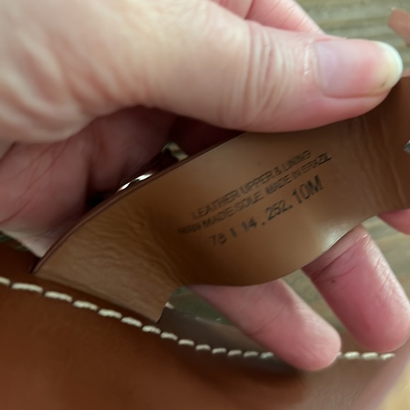 NIB- Tory Burch Sandals Block Heels 10- - Picture 6 of 13